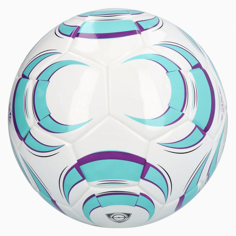 Мяч футзал. ADIDAS Tiro League Sala JW1526, размер 4, FIFA Basic, 32 пан, ТПУ, термосш., бело-бирюз-фиол