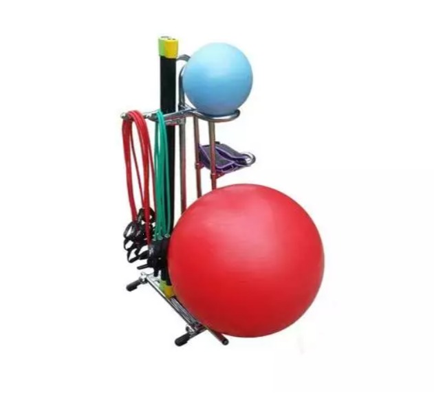 Стойка для фитбола, медбола, эспандеров и отягощений