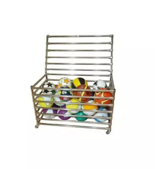 Корзина для мячей на колесиках (опция), с замком арт.4649