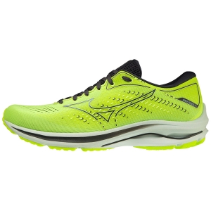 Кроссовки беговые MIZUNO Wave Rider 25 J1GC210315, размер UK10, (российский размер 43.5), салатовый