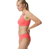 Купальник SPEEDO Textured Deep U-Back Bikinis, 8-00387517926, размер 30, российский размер 42, полиамид, эластан, полиэстер