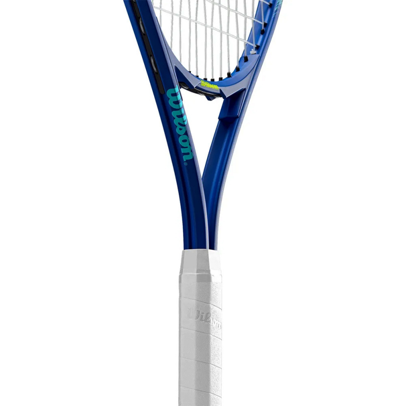 Ракетка б/т Wilson Impact Gr3, WR198910U3, для люб., алюминий, со струнами, сине-салатовый