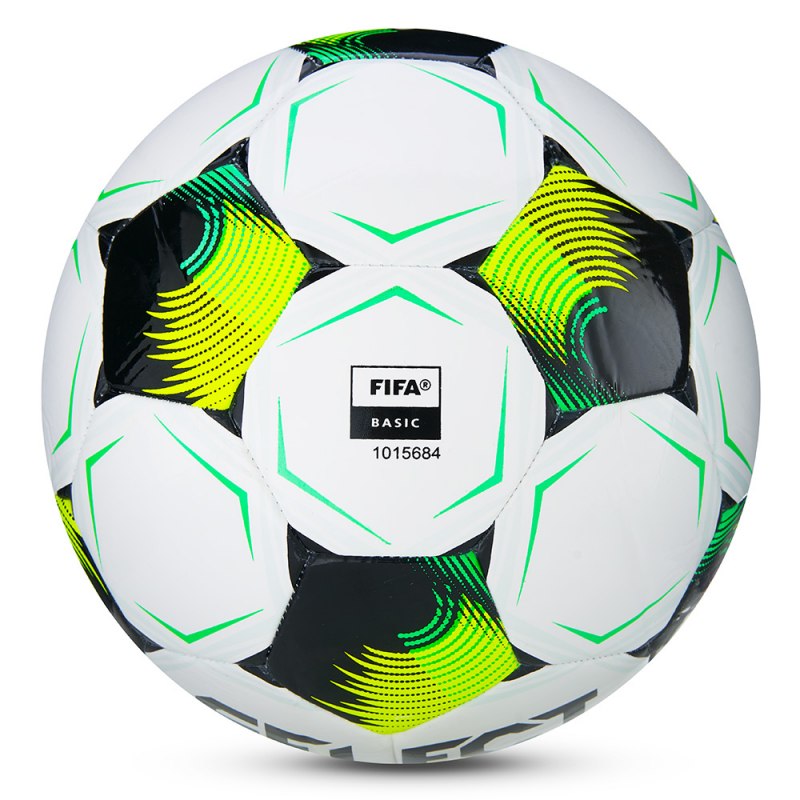 Мяч футб. SELECT Contra DB V26, 0855171012, размер 5, FIFA Basic, 32 пан, ПУ, гибр.сш, бело-желто-черный