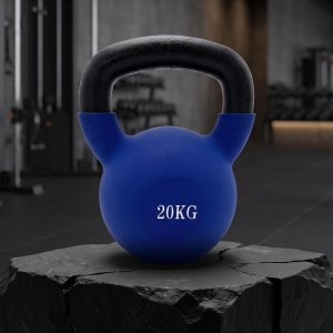 Гиря UNIX Fit виниловая 20 кг Blue KBVIN20BL
