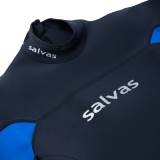 Гидрокостюм для плавания Salvas Shorty Adult, MS003-48, размер S, неопрен, чёрно-синий