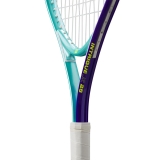 Ракетка б/т дет. Wilson Intrigue Jr 25, WR180310U, для детей 9-10лет, алюминий, со струн., бирюз-фиол