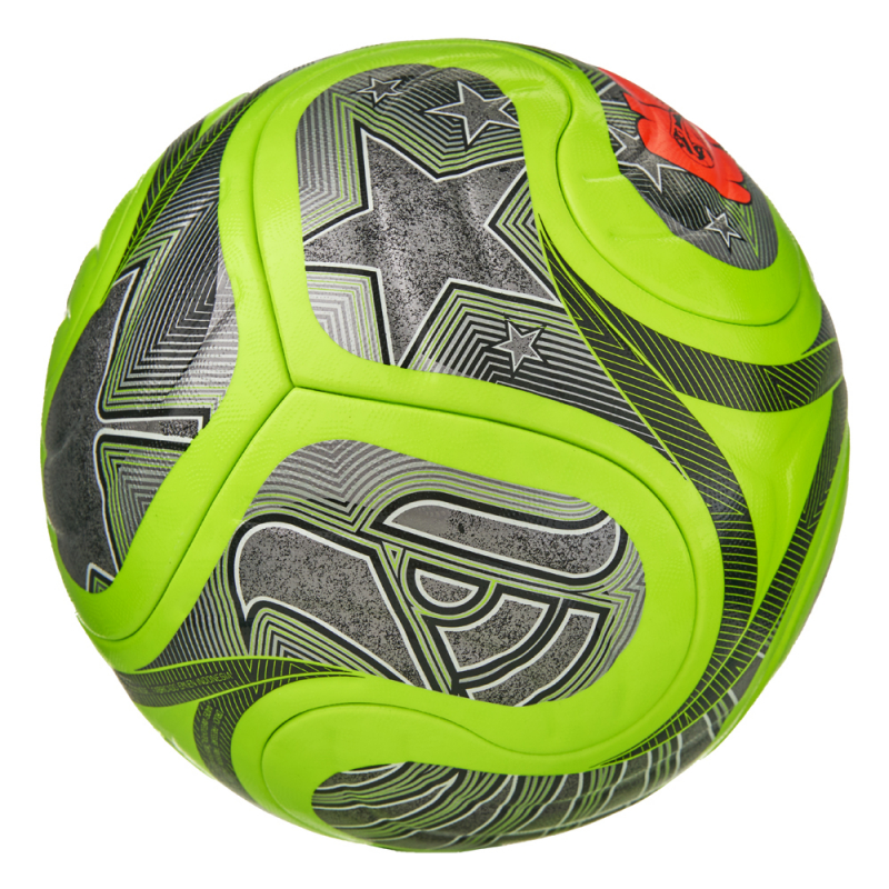 Мяч футб. ADIDAS WC26 Trionda Competition Winter JV6223, размер 5, FIFA Pro, 4пан, ПУ, термосш, флуор.лайм