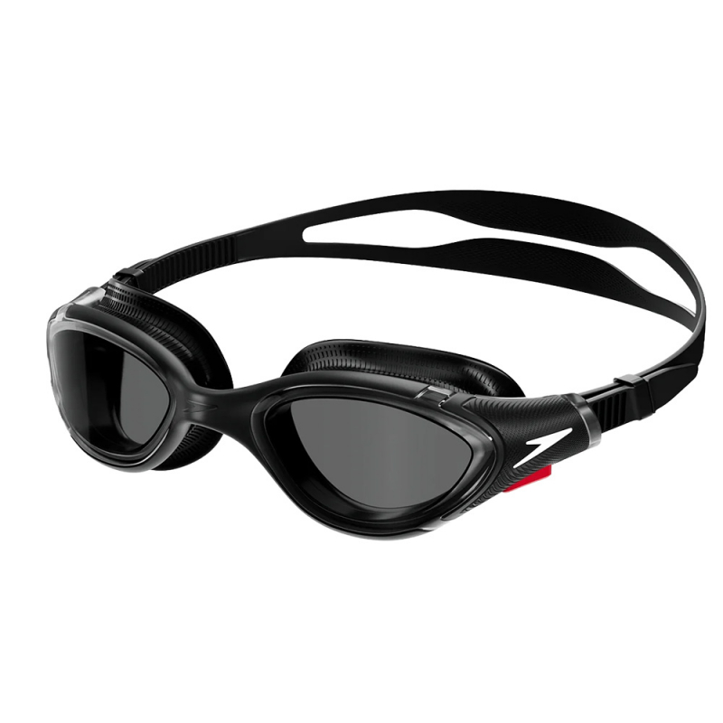 Очки для плав. SPEEDO Biofuse 2.0 8-00233214516, ДЫМЧАТЫЕ линзы, черная оправа