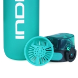 Бутылка для воды INDIGO Irtysh IN375-B, 1000 мл, тритан, бирюзовый