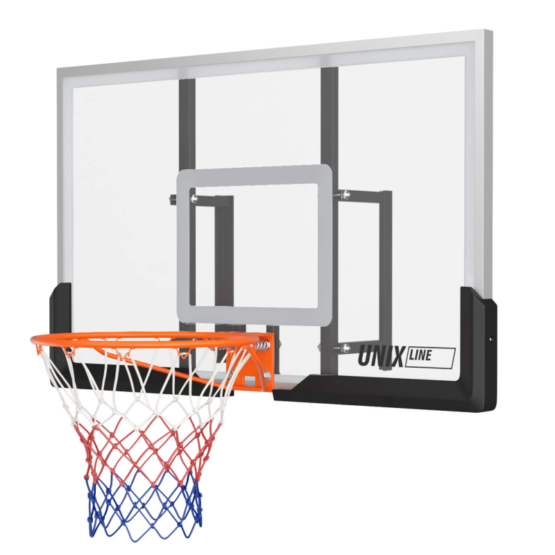 Баскетбольный щит UNIX Line B-Backboard 48"x32" (122 х 82 см) R45 BBBDS122BW