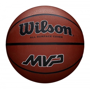 Мяч баск. WILSON MVP, WZ3018703XB, размер 7, резина, бутил.камера, коричневый