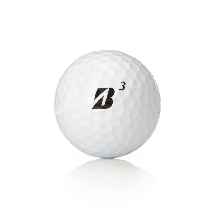 Мяч для гольфа Bridgestone 25 e6 Soft White, BGB5AWX, 3 шт/уп, белый