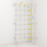 Шведская стенка ROMANA S4 (белый прованс/желтый)