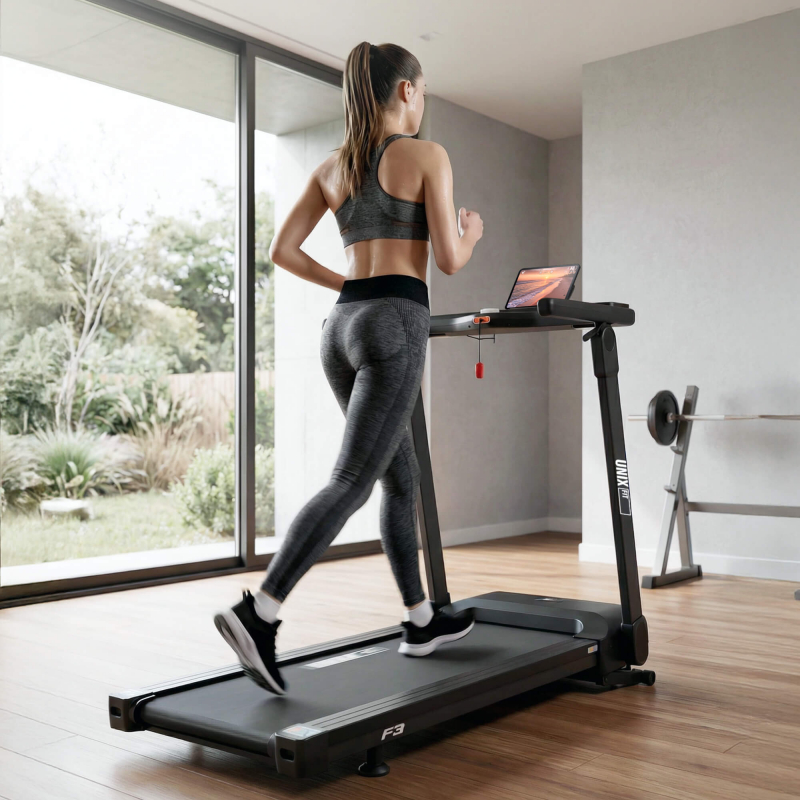 Беговая дорожка UNIX Fit Hi-tech F3 Плюс / Plus космический серый TDHTF3PG