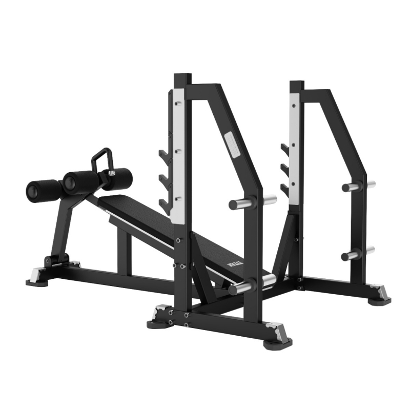 Скамья-стойка для жима под углом вниз Y973ZAM DHZ Fitness
