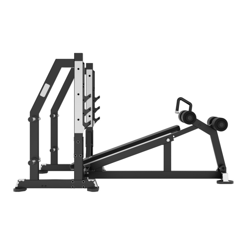 Скамья-стойка для жима под углом вниз Y973ZAM DHZ Fitness