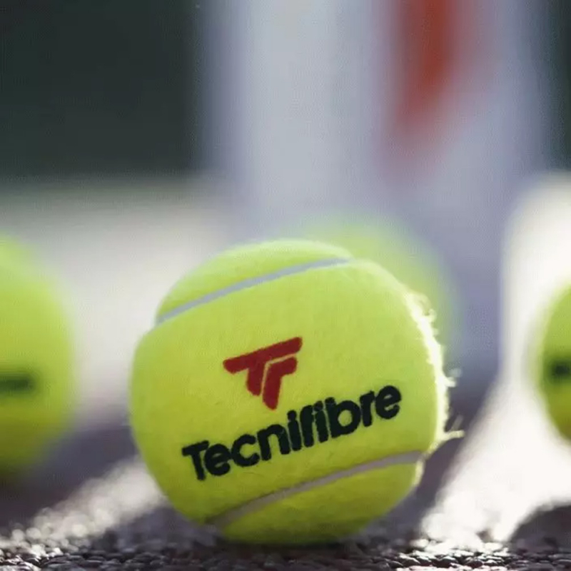 Мяч теннисный Tecnifibre X-One ATP 4B, 60XONE364, уп.4шт, одобр. ITF, войлок, нат.резина, желтый