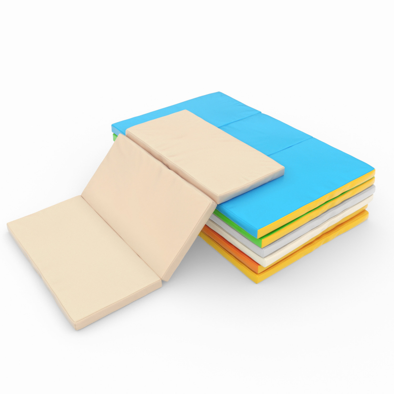 Мат (мягкий щит) Romana 1000*1500*60, в 3 сложения (желтый)