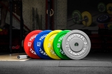 Диск каучуковый 5 кг, серый YOUSTEEL