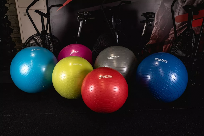 Гимнастические мячи SOFT (Гимнастический мяч SOFT 55CM) YOUSTEEL