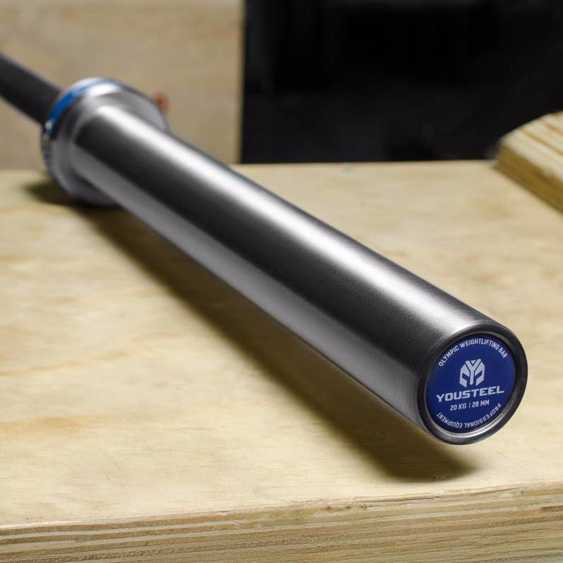 Гриф олимпийский тяжелоатлетический, 20кг, мужской YOUSTEEL