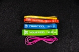 Петля резиновая 64мм, серый-черный YOUSTEEL