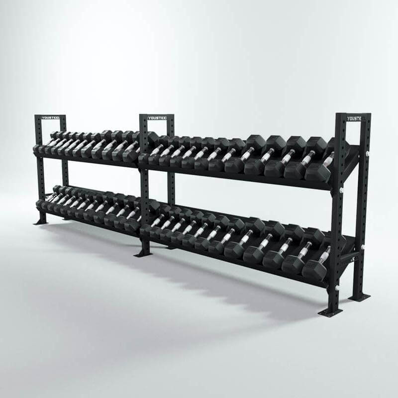 Стеллаж модульный СТМ 3600-1200-гири-гантели YOUSTEEL