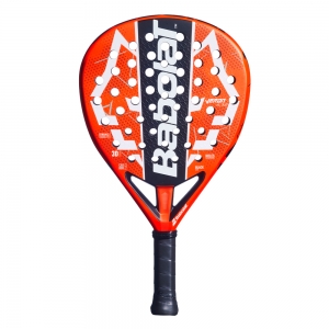 Ракетка для падела BABOLAT Veron Juan Lebron 3.0, 150182, для продв.игр., стекловолокно, оранжево-чер