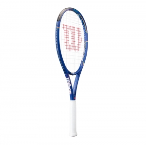 Ракетка б/т Wilson US Open GS 105, Gr3, WR198310U3, для любителей, графит, со струнами, синий