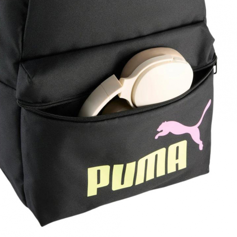 Рюкзак спорт. PUMA Phase Backpack Set, 09119104, полиэстер, черный