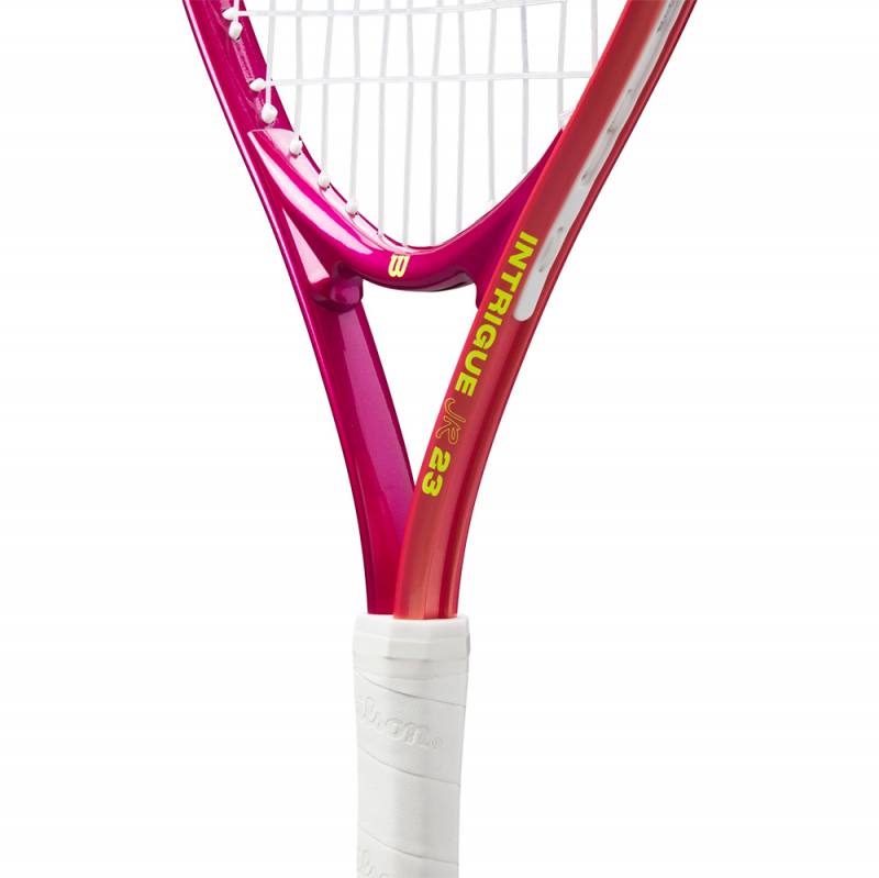 Ракетка б/т дет. Wilson Intrigue Jr 23, WR180410U, для детей 7-8лет, алюминий, со струнами, фуксия