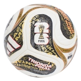 Мяч футб. ADIDAS WC26 Trionda Final PRO, JY8928, размер 5, FIFA PRO, 4пан, ПУ, термосш, бел-черн-золотист