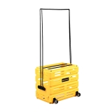 Корзина для теннисных мячей NEVA SPORT, UEA1_Y, на 75 мячей, пластик, желтый