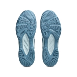 Кроссовки волейбольные муж. ASICS Upcourt 6 1071A104 105, размер 10 (российский размер 42.5), иск.кожа, текстиль, бело-бирюзовый