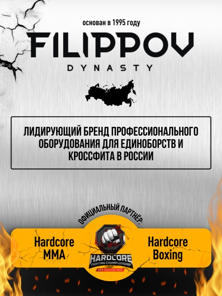 Жилет-утяжелитель Hard Training FILIPPOV 18кг (синий) 17 кг