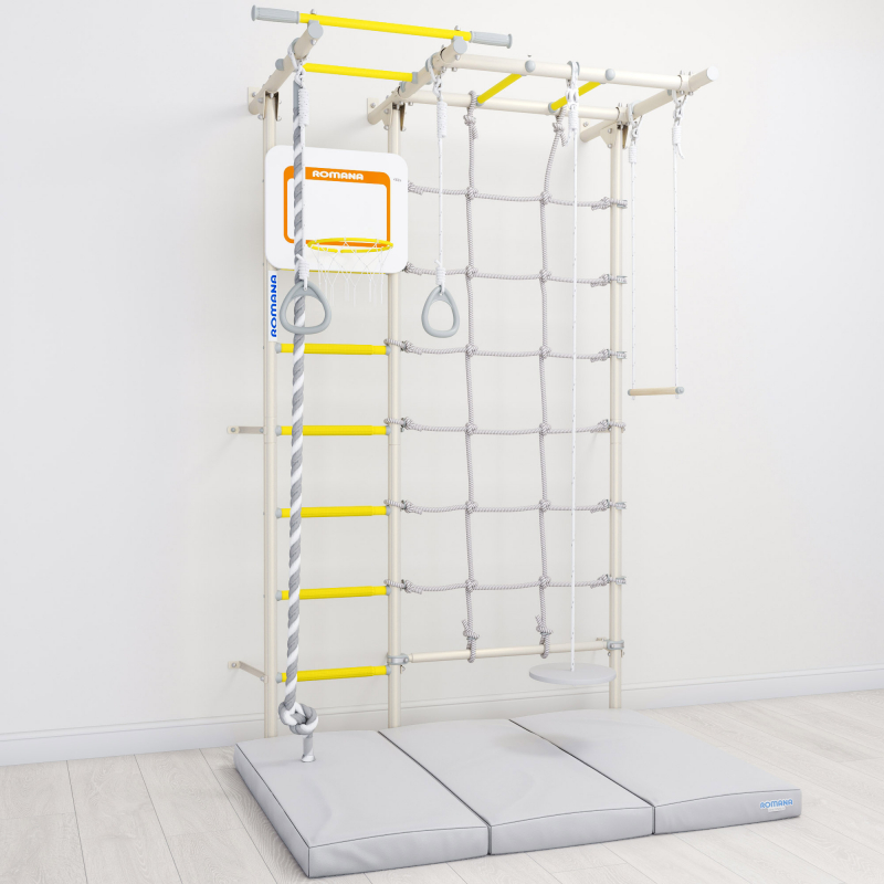 Шведская стенка ROMANA S7 PRO (Комплект №8) (белый прованс)