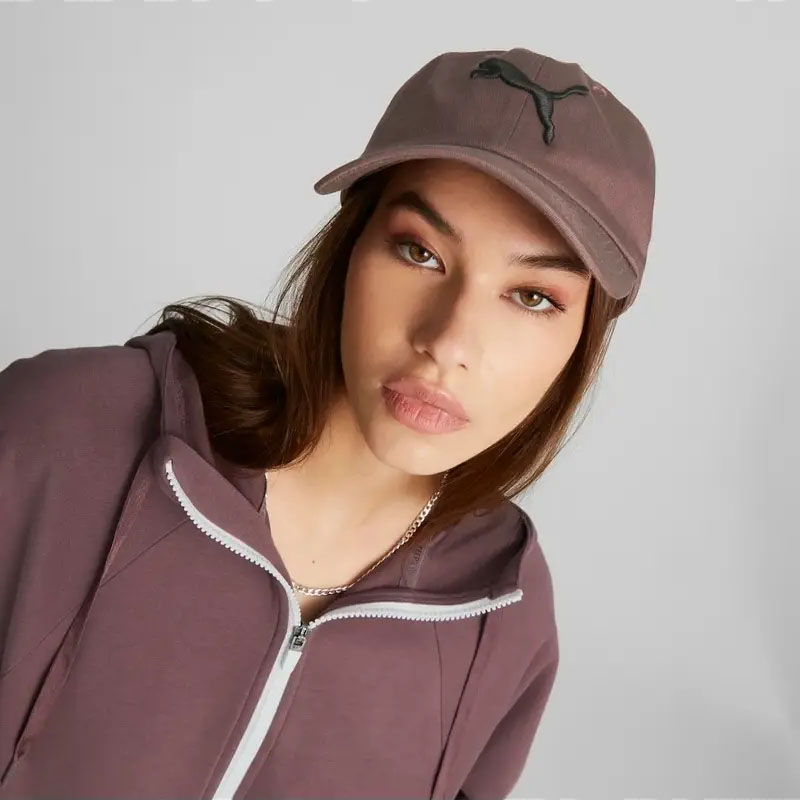 Бейсболка PUMA Ess Cap 02241697, 100% хлопок, коричневый