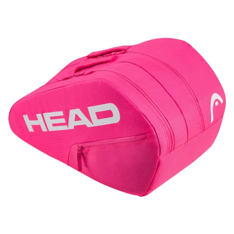 Сумка-чехол HEAD Base Padel Bag M, 261406-PK, с карманом, на 3 ракетки для падела, розовый